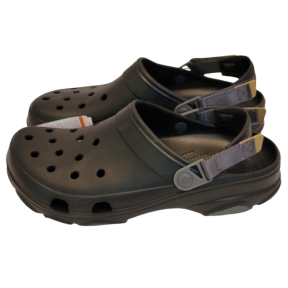 NWT Crocs Clogs Classic All-Terrain Clog Black/Grey Men's Size 13 US - Picture 7 of 15